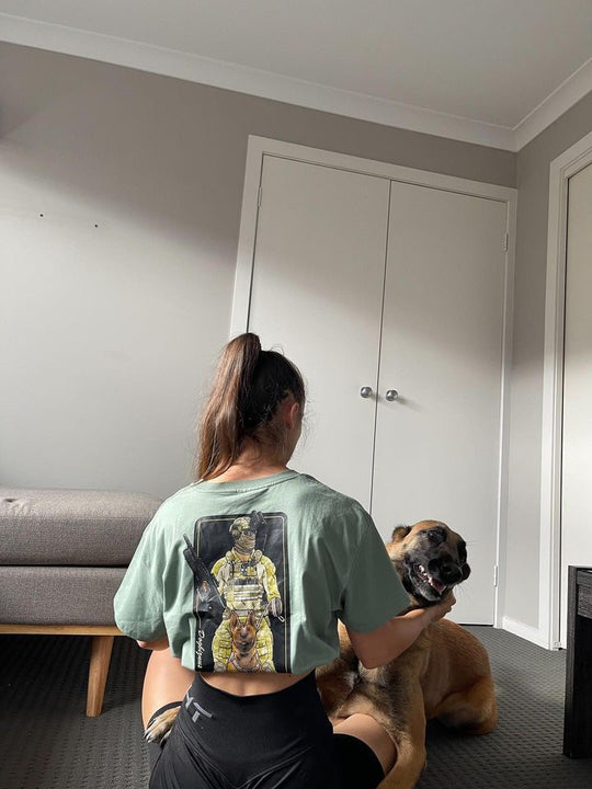 Dogbiznus OG Crop Tee Colourised