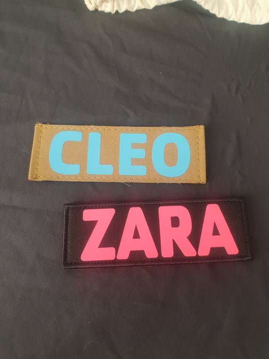 Custom Name Velcro Patches