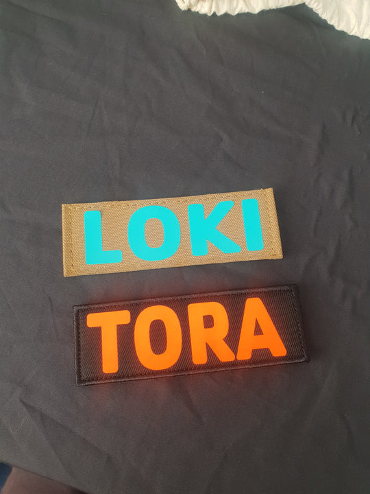 Custom Name Velcro Patches