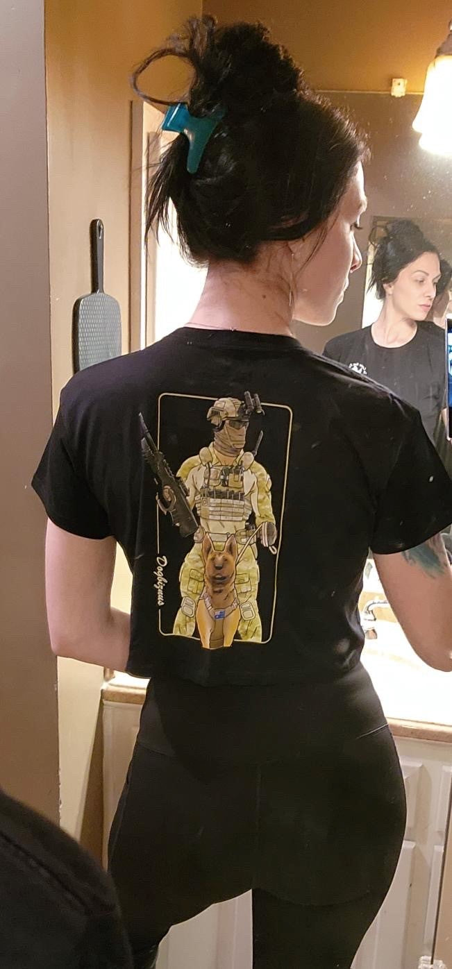 Dogbiznus OG Crop Tee Colourised