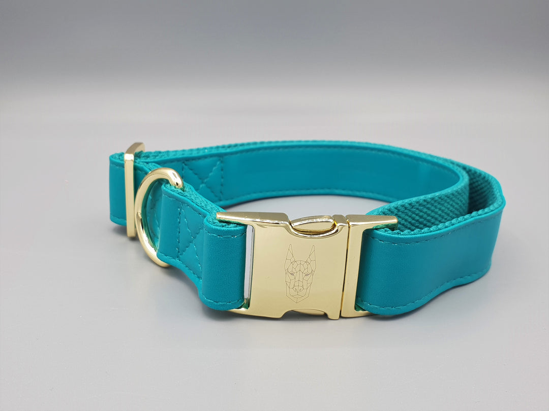 Sunday Best Teal Collar