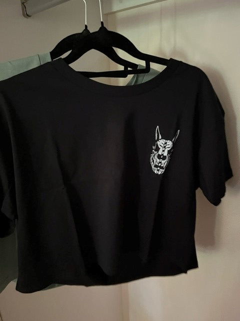 Dogbiznus Crop Tee In Canis Nos Fides
