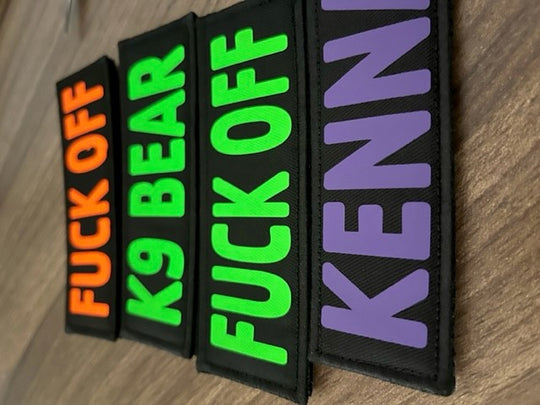 Custom Name Velcro Patches