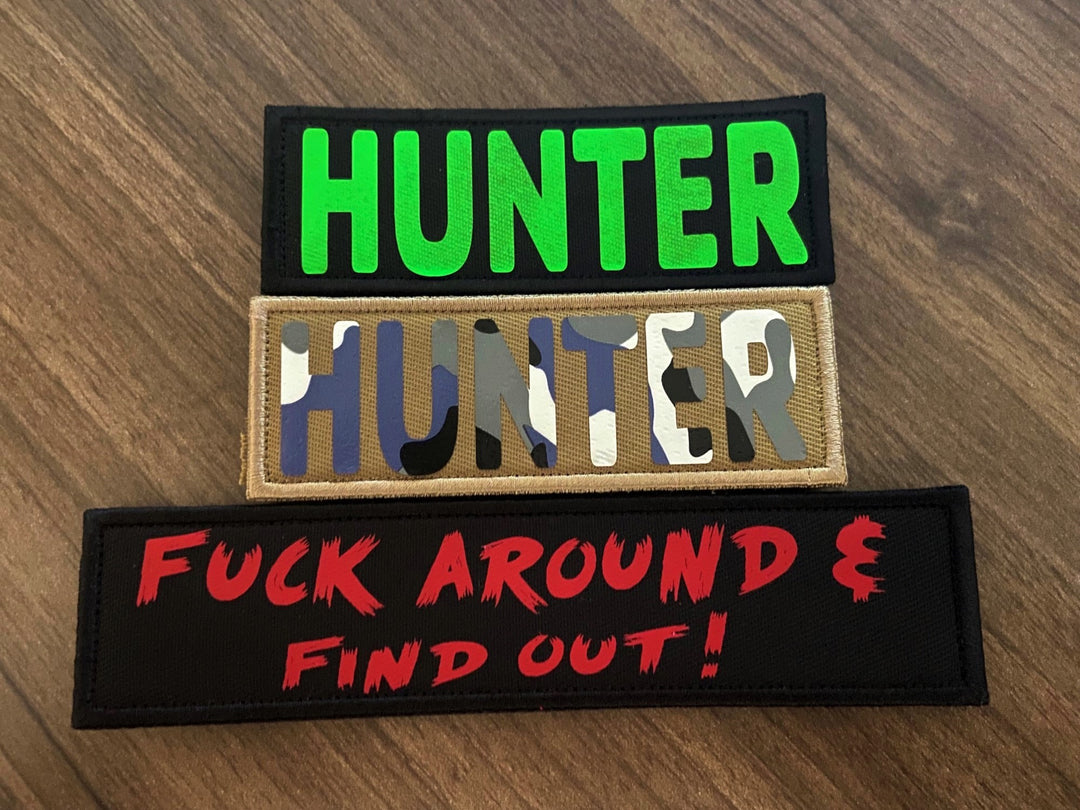 Custom Name Velcro Patches