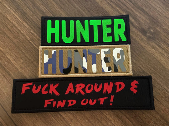 Custom Name Velcro Patches